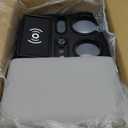 Car Armrest Box with Cup & Phone Holders, USB Port, Truck Center Console Organizer or Bench Seat Console (Gray)
