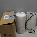 DEGNJU Small Lamp for Bedroom, Bedside Lamps for Night Stands, Mini Minimalist Table Lamp with Round Flaxen Fabric Shade, 11.8 Inch Desk Reading Lamp for Dorm Room Living Room Office Room, 2 Pack