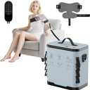 Cold Therapy Machine with Programmable Timer, Portable Ice Machine for Shoulder After Surgery, Shoulder Replacement Recovery System, Cryotherapy Pain Relief with Compression Pad