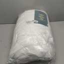 Bio-Based ClimaLoft & Lyocell Comforter Summer/All-Season Duvet Insert Queen Size. Hypoallergenic Down Altemative, Oeko-TEX/GRS Standard, Lightweight for Warm Climates/Sleepers, White