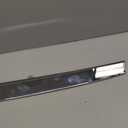 ECOTRIC Hood Molding Trim Compatible with 2007-2014 Cadillac Escalade Replacement for GM1235107 15907251 Hood Moulding Chrome Plastic