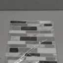 Art3d 12"x12" Peel and Stick Backsplash Tile for Kitchen, Marble Grey (6-Sheet) (Gray)
