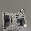 Cavor Magnetic Wallet for iPhone 17/16 Pro Max/15 Pro/14 Plus/13/12 Series,Compatible with MagSafe Wallet,Magnetic Card Holder with Adjustable Stand,for iPhone magsafe w allet -Leopard White