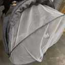 Jaoul Baby Swing for Infants - Electric Portable Newborn Bouncer, Timing Function, 5 Speeds, 3 Seat Positions for Boys and Girls (Gray)