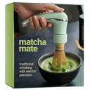 Matcha Mate Electric Powered Bamboo Whisk  Traditional Whisking with Electronic Precision  Rechargeable Portable Tea Frother, Stirrer, Mixer, Making Machine Set Accessories Kit  Gift (Gift Set)