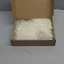 Cindeer 100 Pcs Christmas Tree Picks Sprays 10.2 Inch Glitter Artificial Pine Leaves Cedar Stem Faux Pine Needles Greenery Cedar Branches Ornament for Home Garland Wreath Winter Decor(White)