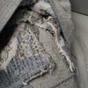 Foxmas 6x9 Area Rugs for Living Room, Machine Washable Vintage Rug, Non-Slip Low Pile Throw Rugs with Rubber Backing Washable Carpet for Bedroom Dining Room Kitchen Home Decor, Blue