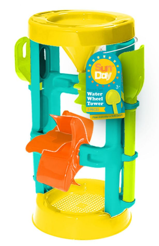8 Wholesale Large Waterwheel With Beach Toys