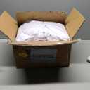 VEVOR 30 PCS White Folding Chair Covers - Ideal for Weddings, Parties, Dining, and Banquets - Universal, Washable Slipcovers for Folding Chairs - Elegant Event Dcor