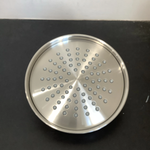 Symmons Rain Shower Showerhead. Stainless Steel. SH-03839-STNN-2.0-1. D2