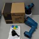 Cordless Paint Sprayer, Electric Spray Paint Gun for Dewalt 20V MAX Battery, Adjustable Spray Width & Pattern, with 2 Nozzles, for Walls, Furniture, Fences, Cabinets (No Battery) - Blue