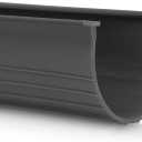 3" Garage Door Bottom Seal Weatherstrip in Grey - 1/4" T Style - All Widths (9' Wide Door)