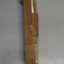 Tension Curtain Rod by EZFurni, 28 to 42 Inch, Adjustable Curtain Rods No Drilling, Heavy Duty tension Rod, Anti-Slip Spring Loaded Curtain Rods for Window, Closet, Door, Black