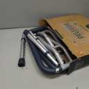 PELEGON Toilet Safety Rails (350 lb) - Adjustable Toilet Safety Frame & Rails, Toilet Safety Rail for Elderly Adults, Toilet Handles for Seniors, Toilet Bars for Elderly & Handicap (Dark Blue)