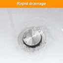 Pop-up Sink Drain Stopper with Lift Rod - Universal Bathroom Sink Drain Kit for Lavatory & Vanity Sink with Overflow, Fit Most US Drains (Chrome)