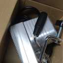 Shule Electric Pasta Maker with Motor Automatic Pasta Machine with Hand Crank and Multifunctional Rollers