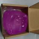 Squishy Ice Cube Fidget Toy,Large Squeeze Toys, Big Squishy Stress Ball with Durable Soft Texture, Extra-Satisfying Squeeze Toy for Adults and Boys & Girls Age 3+ (2.76in) (Purple)