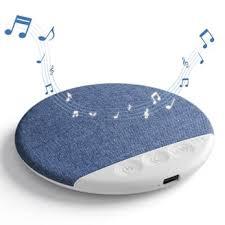 Bluetooth Pillow Speakers for Sleeping, Mini Portable Under Pillow Speaker, Sleep Speaker Under Pillow with White Noise and a Timer (Blue)