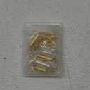 8 Pieces Magnetic Jewelry Clasps for Necklace Closures Screw Locking Necklace Clasp Magnetic Lobster Connector Jewelry Clasps Closures with 43 mm Chains for DIY Crafts(Gold, Silver)