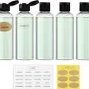 LISAPACK 3.4 oz Travel Bottles for Toiletries, Plastic Travel Size Containers for Shampoo Conditioner TSA Approved, Empty Small Squeeze for Lotion, Leak Proof Mini Liquid Tube for Refillable Clear