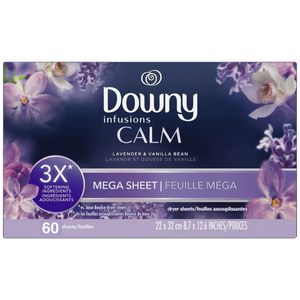 Downy Infusions Calm Mega Dryer Sheets, (60ct.)