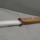 LazBlinds No Drill Light Filtering Roman Shades, White, 36" W x 48" H