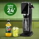 SodaStream Mountain Dew Zero New Pour Bottles Soda Drink Mix, 14.9 Fl oz. (Pack of 4)