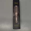 Sndyi Small Round Brush for Blow Out, Nano Thermal Ceramic Ionic Round Hair Brush with Boar Bristles, Boost Shine & Volume, For Short Hair with Quick Blow Drying & Salon Styling -2 Inch, Barrel 1 Inch