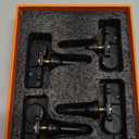 ISINFLASH TPMS Sensor, 433MHz Tire Pressure Sensors Compatible with Chrysler Jeep Wrangler JK Dodge Ram Charger Replace 56029398AB 68142397AA 68241067AA 68241067AB 4 PCS