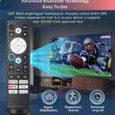 Universal Smart Remote Compatible with Hisense TV Remote Control Replacement 2025-2015, Voice, Bluetooth, Hisense Google, Android, Laser, Canvas TVs, 4K UHD, HD, Mini-LED, ULED