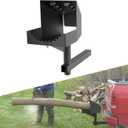 Log Sawhorse for 2" Trailer Receiver, Adjustable Wood Cutting Stand