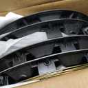 SCITOO Premium 16 Inch Hubcaps Set of 4 Wheel Rim Cover OEM Style Easy Snap On Car Truck SUV Hub Cap Replacement for Dodgefor Honda,for Mazda,for Kia,for Ford,for Mitsubishi,for Hyundai,etc. (Gloss Black & Silver)