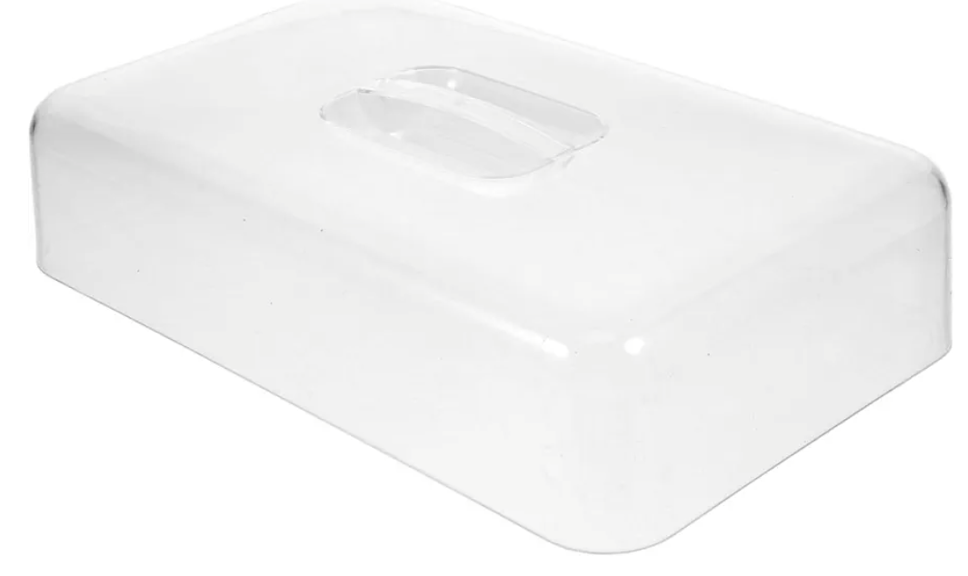 Rectangular Clear Acrylic Food Covers with Dome for Cake Cheese and Dessert Display Versatile Kitchen Storage for Home Parties and Restaurants Multipurpose
