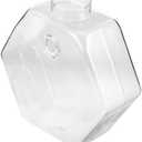 2 Piece Hanging Wall Vases for Plants Glass Planter for Hydroponics Space-Saving Decor for Home and Office Unique Wall Accent for Indoor Gardening Hexagonal