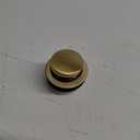 Tip-Toe Tub Drain Trim Kit with One Hole Overflow Faceplate Conversion Kit Assembly Universal Fine Coarse Thread Replacement Brushed Gold