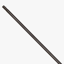 Blissun Umbrella Replacement Lower Pole, Aluminium Patio Umbrella Extension Bottom Pole Replacement with Bullet Buckle, Bronze - Exact Fit Umbrellas Only
