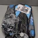 Snorkeling Gear for Adults Men Women,4 in 1 Snorkel Set with Panoramic View Diving Mask Anti-Fog Anti-Leak,Dry Top Snorkel,Fins and Travel Bag for Swimming,Snorkeling and Travel Diving (ML/XL, LightBlue)