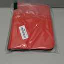 Zettokete 4 Pocket Trading Card Binder, Ringless Card Binder with Zipper for TCG and Sport Cards Collections, Holds 160 Cards with Side-Loading Pages, Red