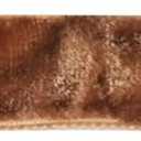 MAYREEL 3/8 Inch Brown Crushed Velvet Ribbon Mahogany Vintage for Flower Bouquets Wedding Invitations Crafts Gift Wrapping Christmas Decorations Party 25 Yards