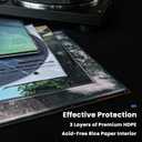 Vinyl Record Rice Paper Inner Sleeves: 12" Anti-Static LP Sleeves Album Record Acid-Free Clear Protective Sleeves, 100pcs
