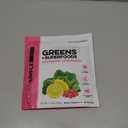 Clean Simple Eats Super Greens Powder, Raspberry Lemonade, 30 Servings | Chlorella & Spirulina | Prebiotic Fiber | Superfoods | Gluten Free | No Artificial Ingredients | Naturally Flavored