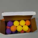 Gejoy 24 Pieces Soft Foam Balls Bulk Lightweight Mini Balls for Safe Indoor Toys Fun Assorted Colors Sponge Balls Birthday Party Favors Bag Gifts for Boys and Girls(1.57 Inch)