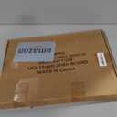 Double-Sided Black Cork Board with Linen, 30" x 20" Hanging Wood Framed Large Bulletin Board, Picture Display Vision Board Kit Corkboards for Wall Room School Office Decor, 20 Pushpins