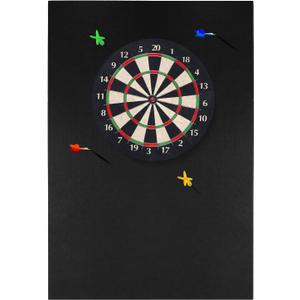 Dart Board Wall Protectors, 36" H X 24" W X 0.5" Thickness, Felt Wall Tiles Dart Board Wall Surround Protector, Cork Board Alternative