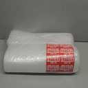 2-Pack Bubble Cushioning Wrap Rolls, 3/16" x 17" x 72' ft Total, Perforated 12" 20 Fragile Stickers for Shipping, Packaging, Mailing (Clear)