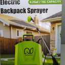 Battery Powered Backpack Sprayer 4 Gallon, Electric Garden Sprayer in Lawn