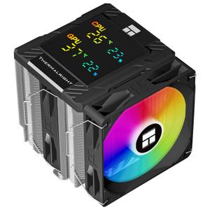 Thermalright Peerless Assassin 120 Digital ARGB Black CPU Air Cooler, Digital Screen Top Cover,6 Heatpipes Computer CPU Cooler, for AM4/AM5,Intel LGA1700/1851/1150/1151/1200, PC Cooler-Black ARGB Thermalright Peerless Assassin 120 Digital ARGB Black CPU Air Cooler, Digital Screen Top Cover,6 Heatpipes Computer CPU Cooler, for AM4/AM5,Intel LGA1700/1851/1150/1151/1200, PC Cooler-Black ARGB