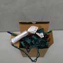 HISHINY Christmas Lights 100 Count Multicolor Christmas Tree String Lights with Green Wire for Outdoor Indoor Christmas Decorations Wedding Decorations Valentines Day Decor,UL Certified (21feet) (21ft)