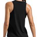 MathCat Women's Loose Fit Workout Tank Top, Racerback Quick Dry Yoga Tennis Shirts, Lightweight Athletic Sleeveless Tops, Large
