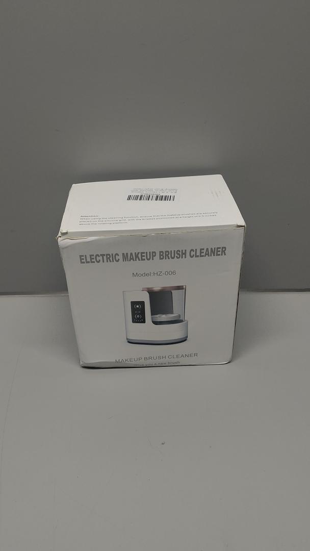 Electric Makeup Brush Cleaner Machine With Makeup Brush DryerHolderPortable Automatic USB Cosmetic Brushes Cleaner Tool for All Size Beauty Makeup Brush Set,Eyeshadow, Blush Brush (white)